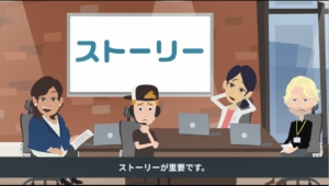 動画のシナリオ
